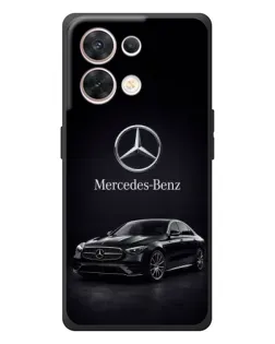 Чехол для OPPO Reno 8 5G с картинкой «Mercedes — решетка радиатора»