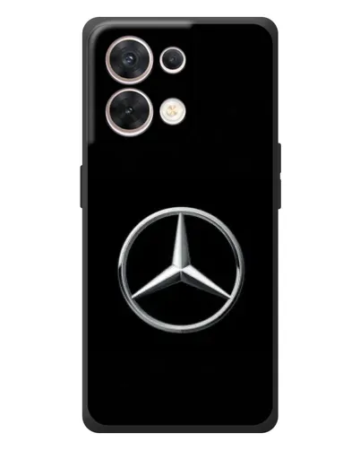 Чехол для OPPO Reno 8 5G с картинкой «Mercedes классический лого» Чехол для OPPO Reno 8 5G с картинкой «Mercedes классический лого»