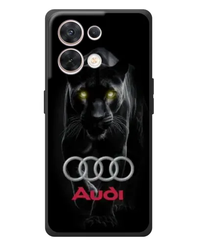 Чехол для OPPO Reno 8 5G с картинкой «Пантера и Audi» Чехол для OPPO Reno 8 5G с картинкой «Пантера и Audi»