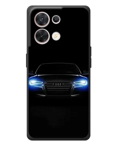 Чехол для OPPO Reno 8 5G с картинкой «Audi в неоне» Чехол для OPPO Reno 8 5G с картинкой «Audi в неоне»