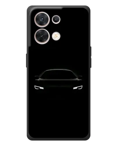 Чехол для OPPO Reno 8 5G с картинкой «Взгляд Audi в темноте» Чехол для OPPO Reno 8 5G с картинкой «Взгляд Audi в темноте»