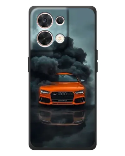 Чехол для OPPO Reno 8 5G с картинкой «Audi в облаках дыма» Чехол для OPPO Reno 8 5G с картинкой «Audi в облаках дыма»
