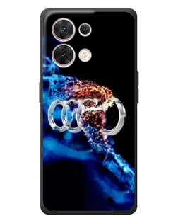 Чехол для OPPO Reno 8 5G с картинкой «Энергия лого Audi»