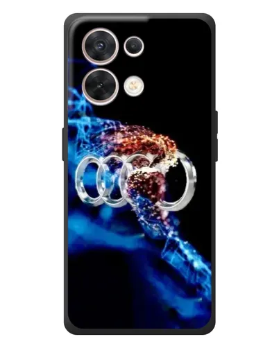 Чехол для OPPO Reno 8 5G с картинкой «Энергия лого Audi» Чехол для OPPO Reno 8 5G с картинкой «Энергия лого Audi»
