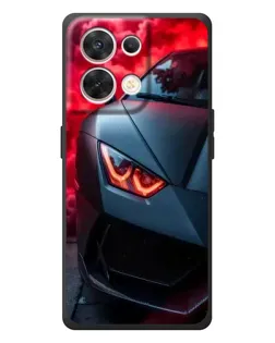 Чехол для OPPO Reno 8 5G с картинкой «Lamborghini красное сияние» Чехол для OPPO Reno 8 5G с картинкой «Lamborghini красное сияние»