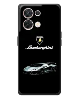 Чехол для OPPO Reno 8 5G с картинкой «Логотип Lamborghini классика»