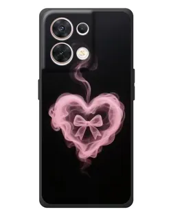 Чехол для OPPO Reno 8 5G с картинкой «Дымчатое сердце» Чехол для OPPO Reno 8 5G с картинкой «Дымчатое сердце»