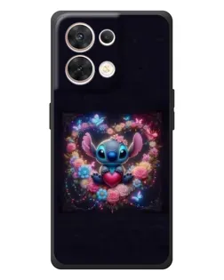 Чехол для OPPO Reno 8 5G с картинкой «Stitch в цветах» Чехол для OPPO Reno 8 5G с картинкой «Stitch в цветах»