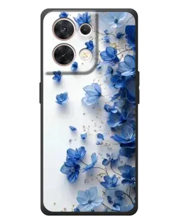 Чехол для OPPO Reno 8 5G с картинкой «Голубой цветочный каскад» Чехол для OPPO Reno 8 5G с картинкой «Голубой цветочный каскад»