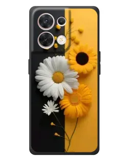 Чехол для OPPO Reno 8 5G с картинкой «Подсолнух и ромашка» Чехол для OPPO Reno 8 5G с картинкой «Подсолнух и ромашка»