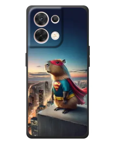 Чехол для OPPO Reno 8 5G с картинкой «Капи-мен супергерой» Чехол для OPPO Reno 8 5G с картинкой «Капи-мен супергерой»