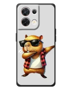 Чехол для OPPO Reno 8 5G с картинкой «Капибара рэпер даб» Чехол для OPPO Reno 8 5G с картинкой «Капибара рэпер даб»
