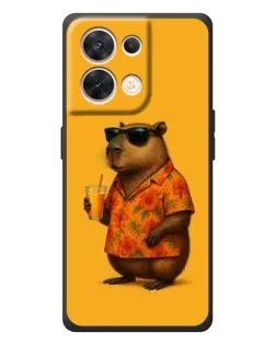 Чехол для OPPO Reno 8 5G с картинкой «Капибара на отдыхе» Чехол для OPPO Reno 8 5G с картинкой «Капибара на отдыхе»