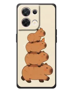 Чехол для OPPO Reno 8 5G с картинкой «Башня из капибар» Чехол для OPPO Reno 8 5G с картинкой «Башня из капибар»