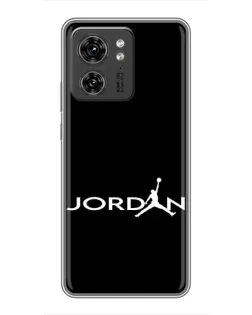 Чехол для OPPO Reno 8 Pro 5G с картинкой «Jordan White Logo»