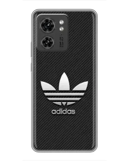 Чехол для OPPO Reno 8 Pro 5G с картинкой «Adidas Карбоновая текстура»