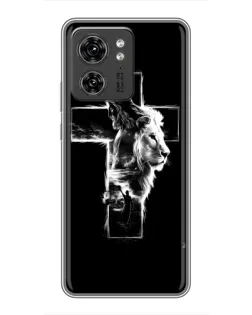 Чехол для OPPO Reno 8 Pro 5G с картинкой «Сияющий крест Jesus»
