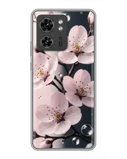 Чехол для OPPO Reno 8 Pro 5G с картинкой «Нежная сакура и капли»