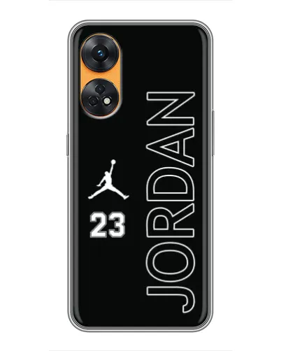 Чехол для OPPO Reno 8T с картинкой «Jordan Vertical» Чехол для OPPO Reno 8T с картинкой «Jordan Vertical»