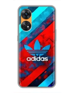 Чехол для OPPO Reno 8T с картинкой «Абстракция Adidas»