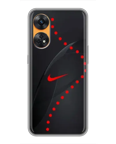 Чехол для OPPO Reno 8T с картинкой «Абстрактный дизайн Nike» Чехол для OPPO Reno 8T с картинкой «Абстрактный дизайн Nike»