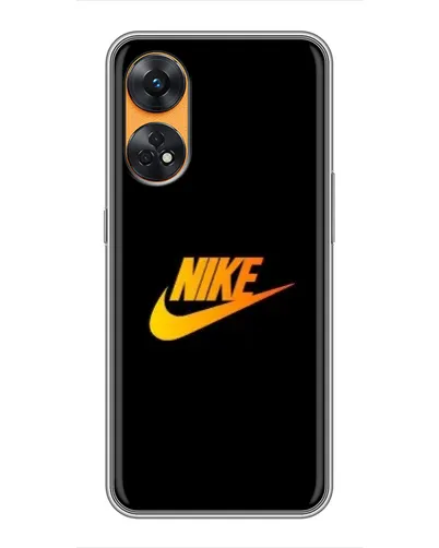 Чехол для OPPO Reno 8T с картинкой «Золотой логотип Nike» Чехол для OPPO Reno 8T с картинкой «Золотой логотип Nike»
