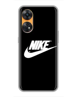 Чохол для OPPO Reno 8T з картинкою «Мазки фарби Nike» Чохол для OPPO Reno 8T з картинкою «Мазки фарби Nike»