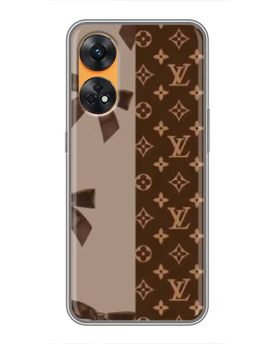 Чехол для OPPO Reno 8T с картинкой «Louis Vuitton — банты» Чехол для OPPO Reno 8T с картинкой «Louis Vuitton — банты»