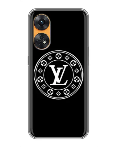 Чехол для OPPO Reno 8T с картинкой «LV — печать стиля» Чехол для OPPO Reno 8T с картинкой «LV — печать стиля»
