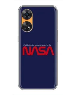Чехол для OPPO Reno 8T с картинкой «NASA — глубокий космос»
