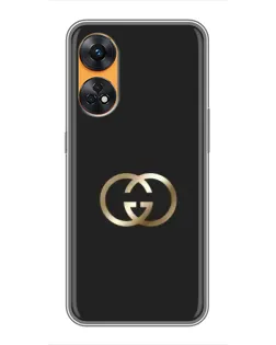 Чехол для OPPO Reno 8T с картинкой «Минимализм Gucci»