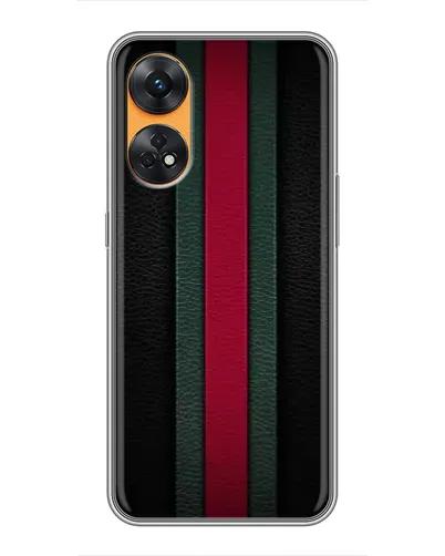 Чехол для OPPO Reno 8T с картинкой «Gucci — неоновая линия» Чехол для OPPO Reno 8T с картинкой «Gucci — неоновая линия»