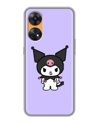 Чехол для OPPO Reno 8T с картинкой «Kuromi — нежный фиолетовый» Чехол для OPPO Reno 8T с картинкой «Kuromi — нежный фиолетовый»