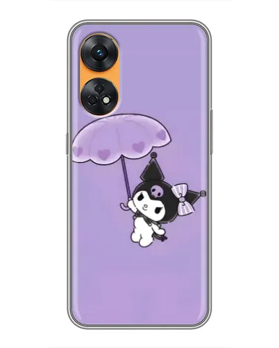 Чехол для OPPO Reno 8T с картинкой «Kuromi с зонтиком» Чехол для OPPO Reno 8T с картинкой «Kuromi с зонтиком»
