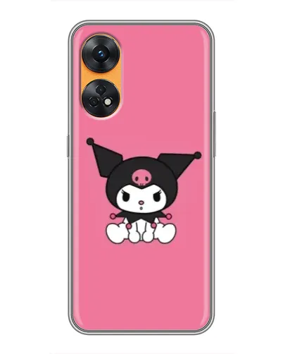 Чехол для OPPO Reno 8T с картинкой «Хмурая Kuromi» Чехол для OPPO Reno 8T с картинкой «Хмурая Kuromi»