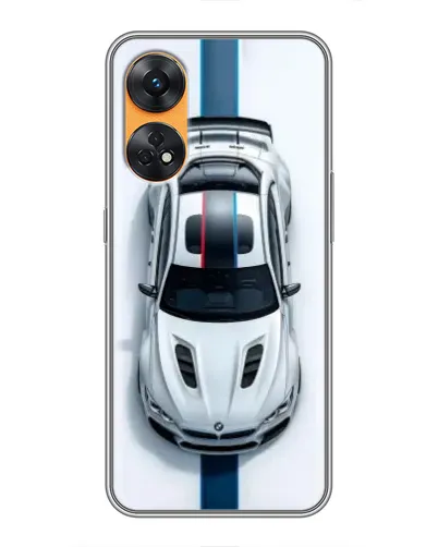 Чехол для OPPO Reno 8T с картинкой «Вид сверху — BMW M» Чехол для OPPO Reno 8T с картинкой «Вид сверху — BMW M»