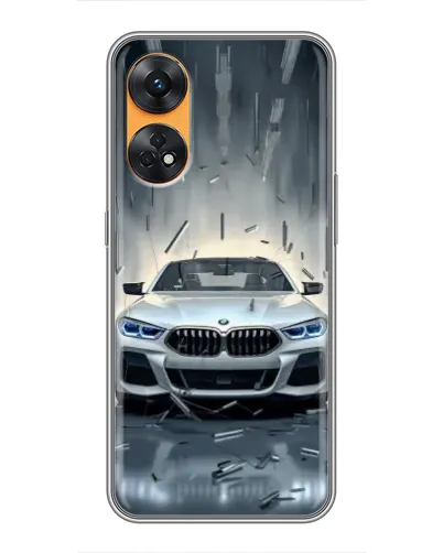Чехол для OPPO Reno 8T с картинкой «BMW в свете фар» Чехол для OPPO Reno 8T с картинкой «BMW в свете фар»