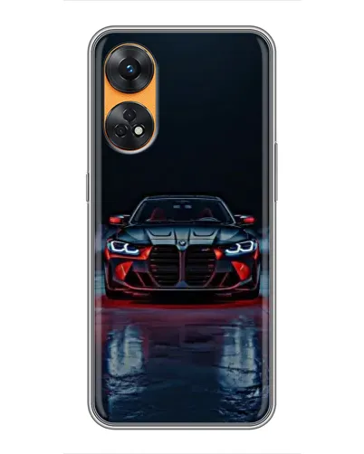 Чехол для OPPO Reno 8T с картинкой «BMW на мокрой дороге» Чехол для OPPO Reno 8T с картинкой «BMW на мокрой дороге»