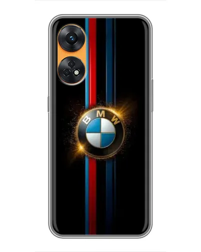 Чехол для OPPO Reno 8T с картинкой «BMW M-Power неон» Чехол для OPPO Reno 8T с картинкой «BMW M-Power неон»
