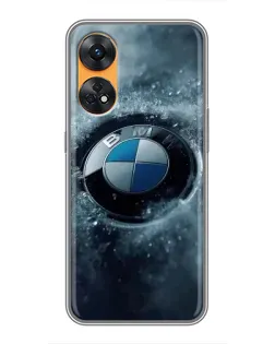 Чохол для OPPO Reno 8T з картинкою «Логотип BMW — лід» Чохол для OPPO Reno 8T з картинкою «Логотип BMW — лід»
