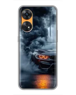 Чохол для OPPO Reno 8T з картинкою «BMW M-Power — абстракція» Чохол для OPPO Reno 8T з картинкою «BMW M-Power — абстракція»