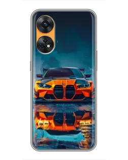 Чохол для OPPO Reno 8T з картинкою «BMW — золота емблема» Чохол для OPPO Reno 8T з картинкою «BMW — золота емблема»