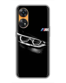 Чохол для OPPO Reno 8T з картинкою «BMW — погляд тигра» Чохол для OPPO Reno 8T з картинкою «BMW — погляд тигра»