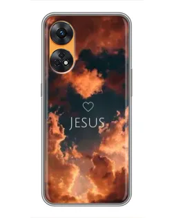 Чехол для OPPO Reno 8T с картинкой «Сияние Имени Jesus» Чехол для OPPO Reno 8T с картинкой «Сияние Имени Jesus»