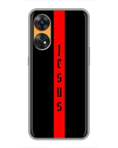 Чехол для OPPO Reno 8T с картинкой «Красная линия веры» Чехол для OPPO Reno 8T с картинкой «Красная линия веры»