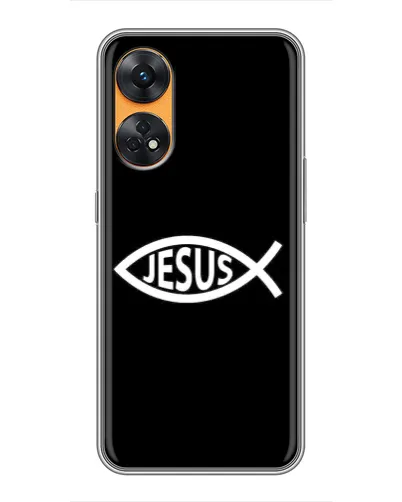 Чехол для OPPO Reno 8T с картинкой «Классический Jesus» Чехол для OPPO Reno 8T с картинкой «Классический Jesus»