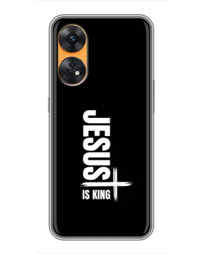 Чехол для OPPO Reno 8T с картинкой «Вертикаль веры Jesus» Чехол для OPPO Reno 8T с картинкой «Вертикаль веры Jesus»