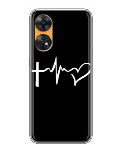 Чохол для OPPO Reno 8T з картинкою «Пульс віри» Чохол для OPPO Reno 8T з картинкою «Пульс віри»