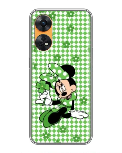 Чехол для OPPO Reno 8T с картинкой «Mickey в клетку» Чехол для OPPO Reno 8T с картинкой «Mickey в клетку»