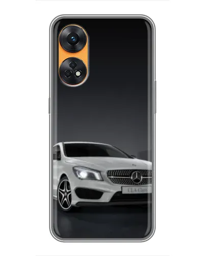 Чехол для OPPO Reno 8T с картинкой «Mercedes AMG GT Silver» Чехол для OPPO Reno 8T с картинкой «Mercedes AMG GT Silver»